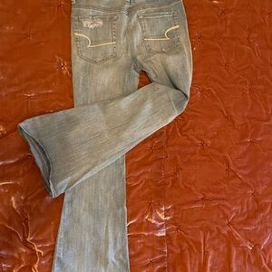 American eagle high-rise boho artist